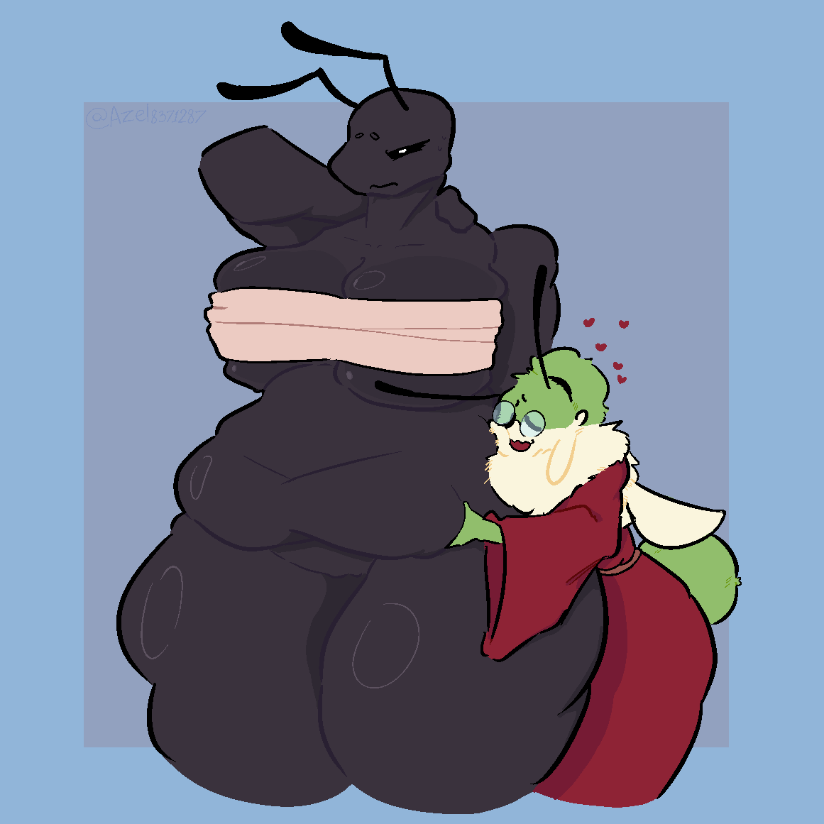 more to grab, more to love
(request)
#oc