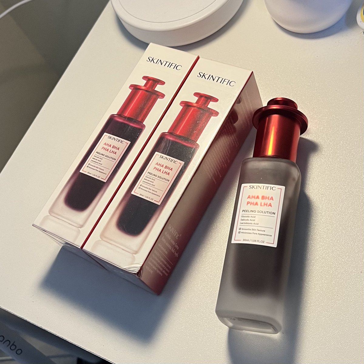 getmesohighx's tweet photo. เอาจริงใช้ Skintific Peeling Solution นี้หลายครั้งละ ผิวดูสะอาดขึ้นจริงๆ สิวหัวดำลดลง ไม่กัดหน้า ไม่แสบระหว่างใช้ หยิบทุกสัปดาห์จนติดเลย❤️
#SkintificTH #PeelingSolution #ใช้จริงรีวิวจริง https://t.co/5khlM2AlOd