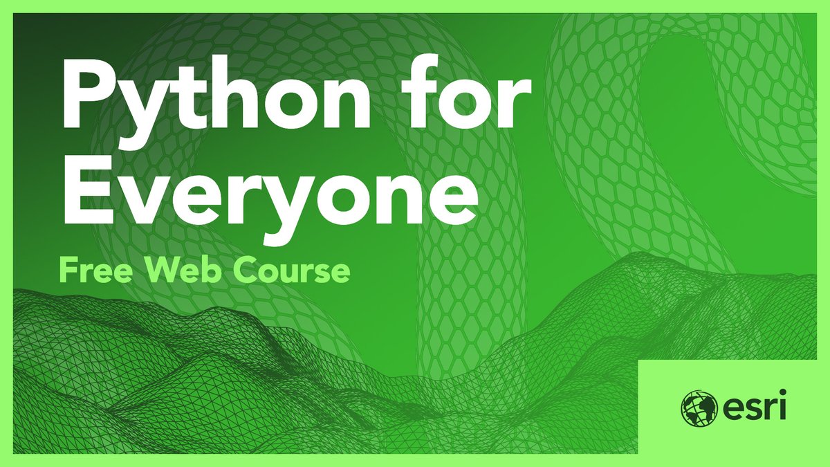 Esri Training tweet media