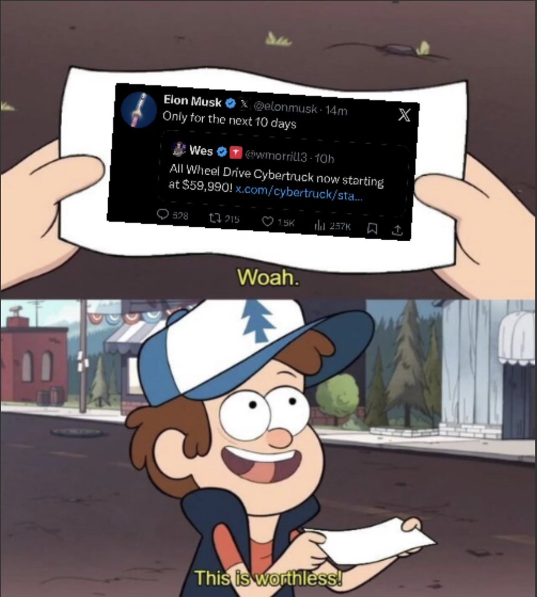 Maybe it’ll be cheaper!