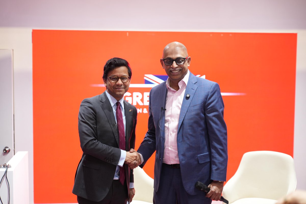 Cognizant's tweet photo. At the #IndiaAIImpactSummit2026, Rajesh V., President - Global Operations and Chairman & Managing Director, Cognizant India, met Kanishka Narayan MP, Minister for AI, United Kingdom to discuss scaling AI adoption.

The discussion highlighted that successful adoption begins with the right use cases, supported by responsible AI governance and continuous skills development through industry-academia collaboration.

It also reflected the complementary strengths of the UK and India - research and policy leadership alongside talent and scale - to advance responsible global AI adoption.