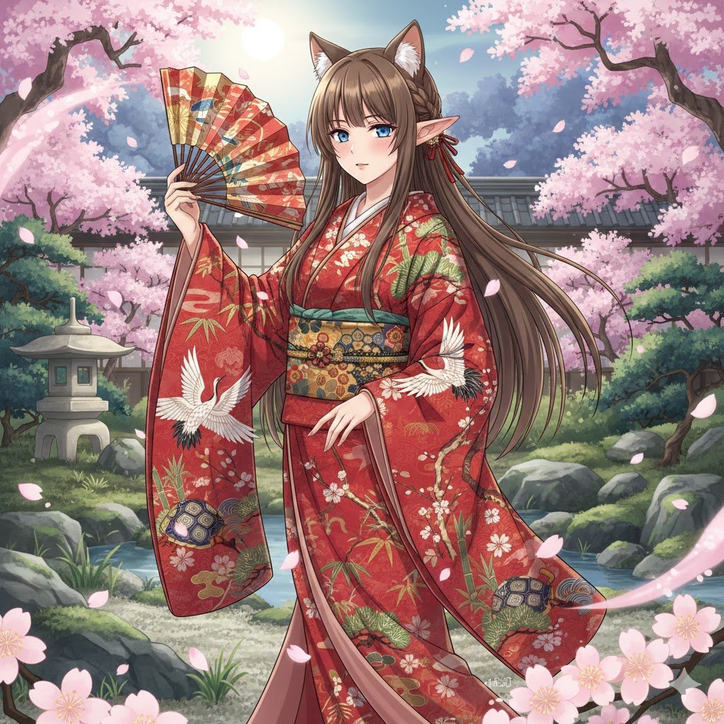 これを見た人は無言で着物画像を貼って