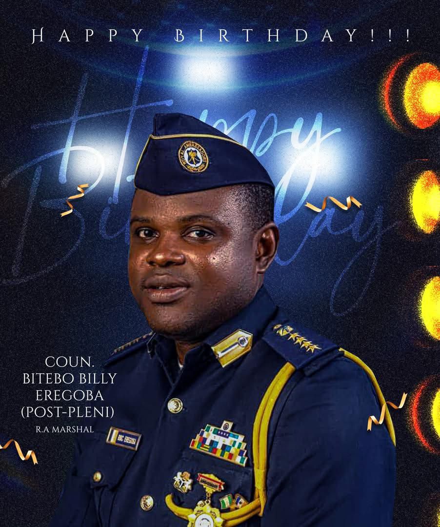 ranbcofficial's tweet photo. Celebrating a leader of excellence! 🎖️
Happy Birthday to Coun. Bitebo Billy Eregoba (Post-Pleni), R.A Marshal. 

We honor your dedication, your service, and the exemplary leadership you bring to the Royal Ambassadors. May this new year be filled with even greater achievements✨ https://t.co/zw2vekWHT2