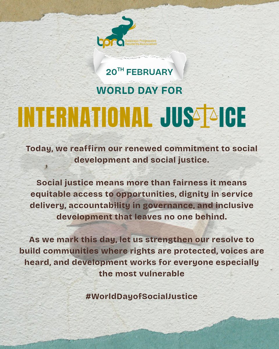 byopra's tweet image. Happy World Day for Social Justice⚖️

#SocialDevelopment
#WorldDayofSocialJustice