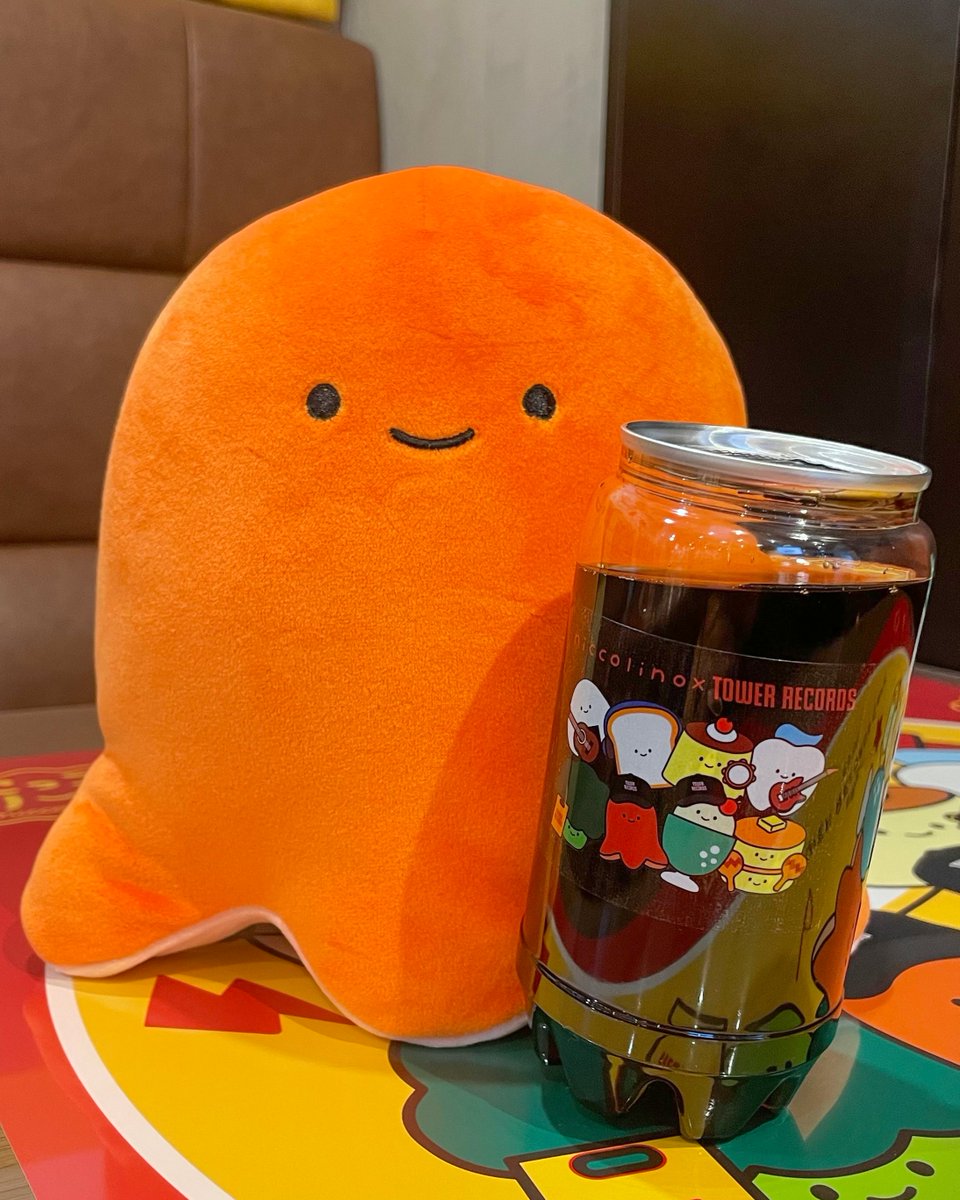 にっこりーノ × TOWER RECORDS CAFE】 にっこりお顔がトレードマークの