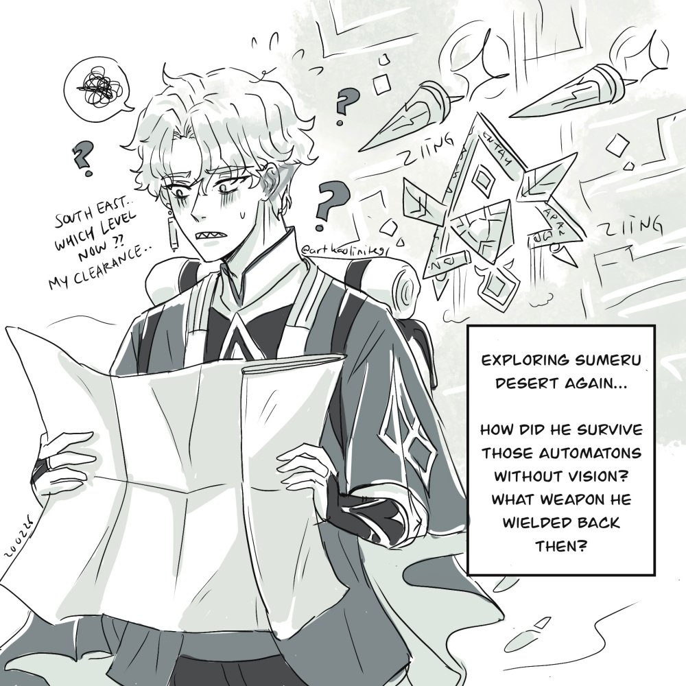Desert exploration....?

#zandik #dottore #GenshinImpact