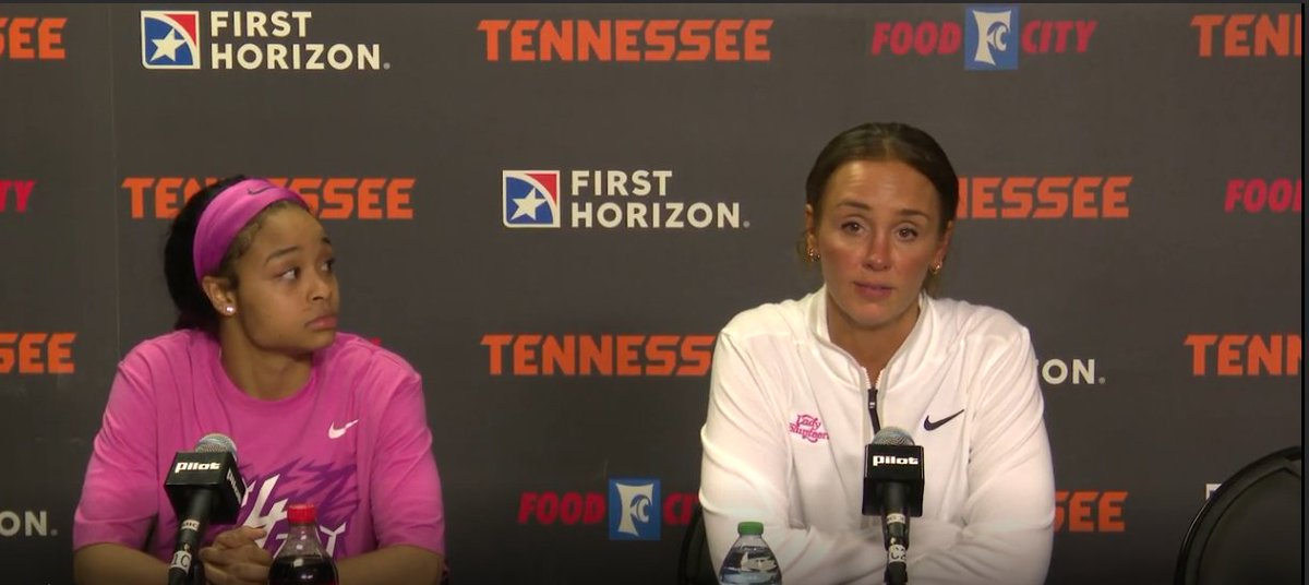 SportsAnimal991's tweet photo. 🏀 Lady Vol Mya Pauldo and Head Coach Kim Caldwell discuss their recent game against Texas A&amp;M! Gain insights and reactions straight from the court. Watch: https://t.co/BwBoMPIc7P #LadyVols #UTAthletics #Basketball #PostGameInterview https://t.co/aPfp5divkR