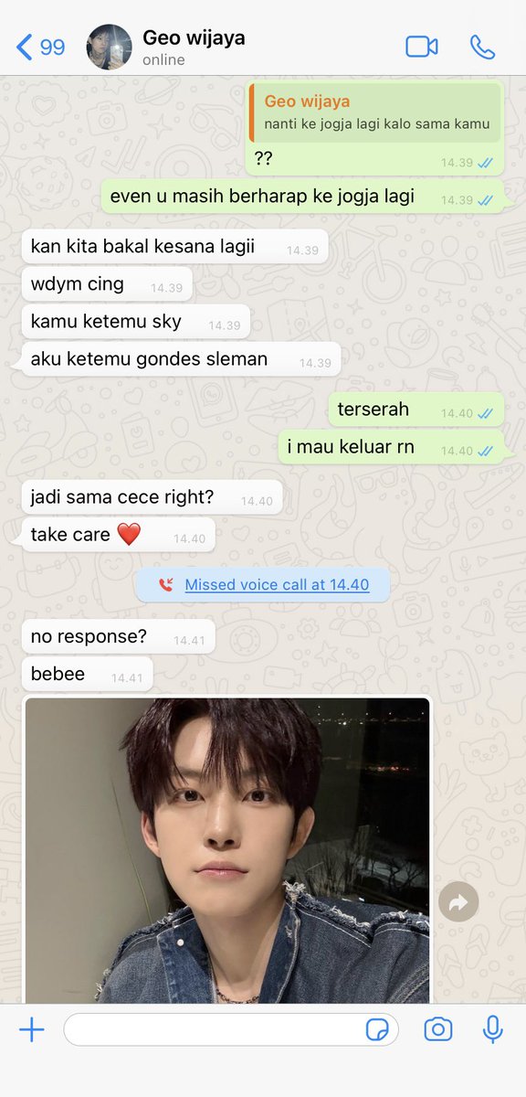 swblush's tweet image. ❓ Kak request zhee ngambek sama geo dong
💬 lagi lagi karna lanangan sleman itu 😊 #tellonym 
tellonym.me/aelodiee