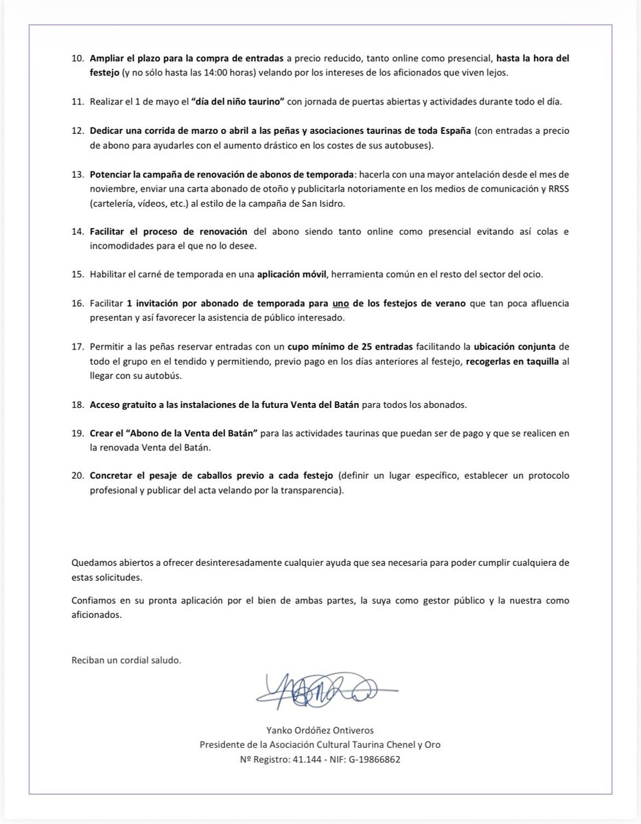 Ayer mantuvimos una cordial reunión con <a href="/TauromaquiaCM/">Centro de Asuntos Taurinos</a> para abordar varias cuestiones en beneficio de la Plaza de Madrid.  

Presentamos unas propuestas para incluir en el próximo pliego.

Agradecer la atención recibida esperando que se puedan materializar muchas de las mismas.