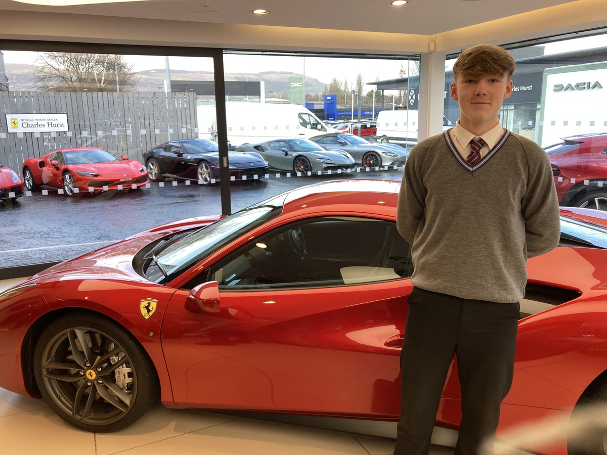🎓 Year 12 Apprenticeship Experience!
Our Year 12 students <a href="/SaintsCollege/">All Saints College Belfast</a> attended a brilliant Apprenticeship Week event at Charles Hurst Ferrari. They gained valuable insights into career pathways and explored apprenticeship options. 🚗✨