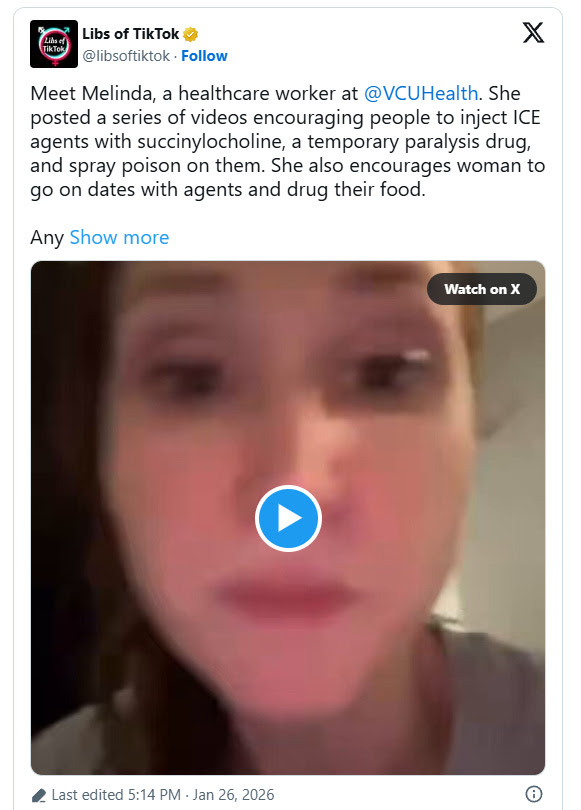 TonySeruga's tweet image. 🚨 Nurses Vow to Refuse Treatment for Trump Supporters, Urge Public to Harm ICE Agents