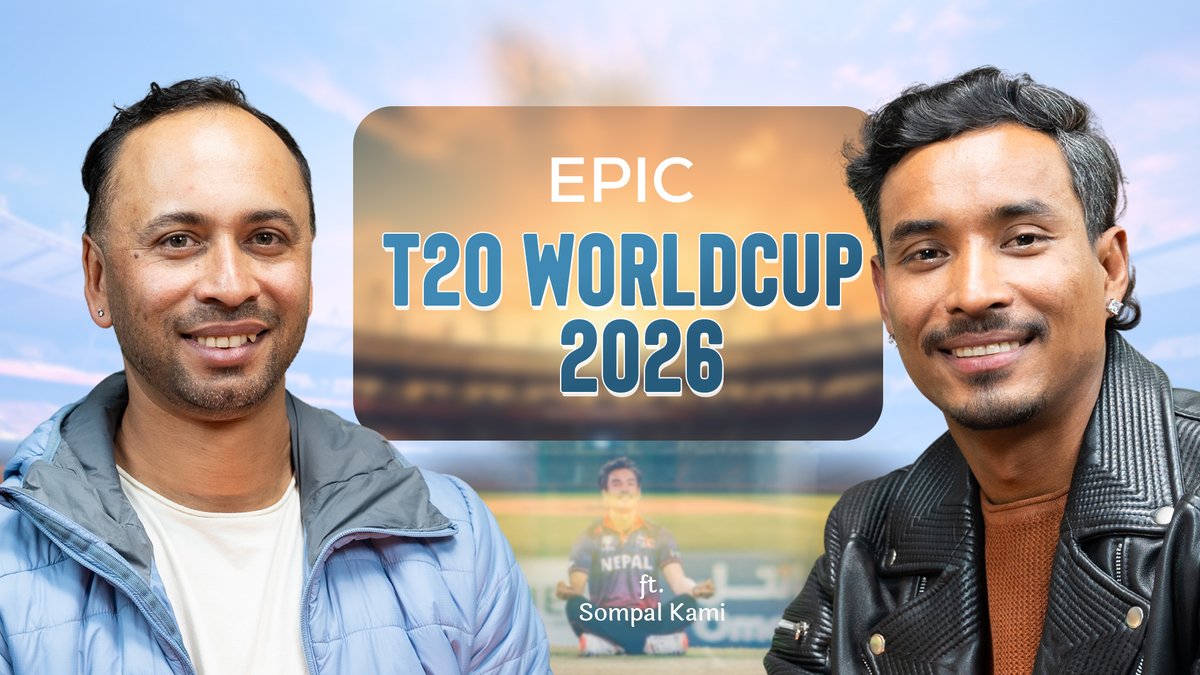 SharadCric's tweet photo. Sompal Kami's Epic T20WorldCup 2026 Over & 📷Meditation Pose || Ep. 11 || Sharad Vesawkar
.
Do Watch & Share
https://t.co/WuN1vDEtj0
For Online Cricket Coaching/Mentoring
https://t.co/ln9YxBeaYM
#SompalKami #NepalCricket #T20WorldCup2026 #SharadVesawkar #CricketPodcast https://t.co/tzoQdRBLB9