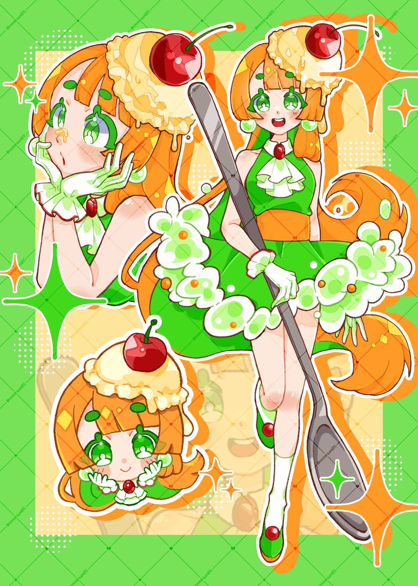 メロンクリームソーダ🍈🍹✨️
#COMITIA155