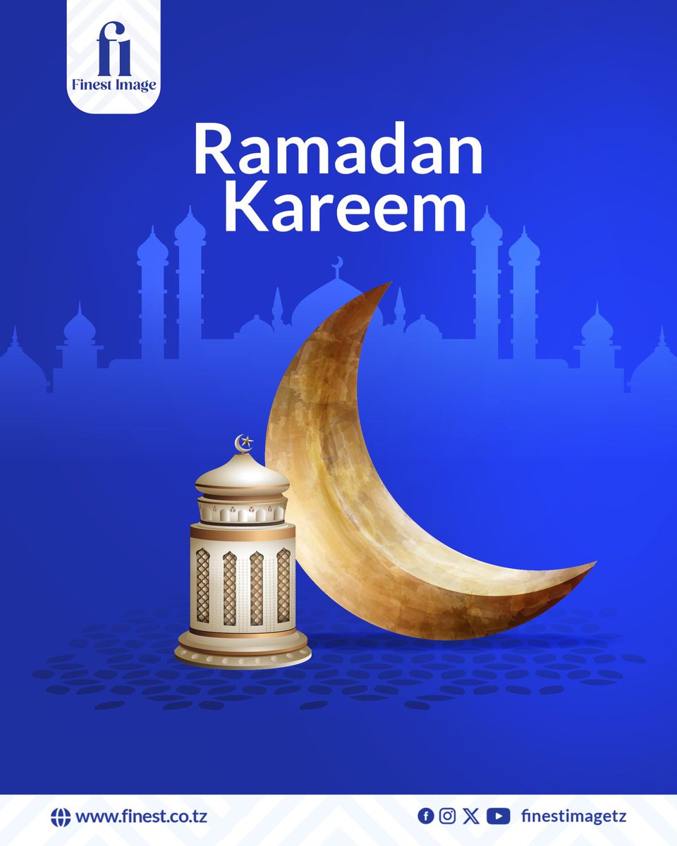 finestimagetz's tweet photo. Ramadan Mubarack to All muslim☪️ https://t.co/tKBeFe1leQ