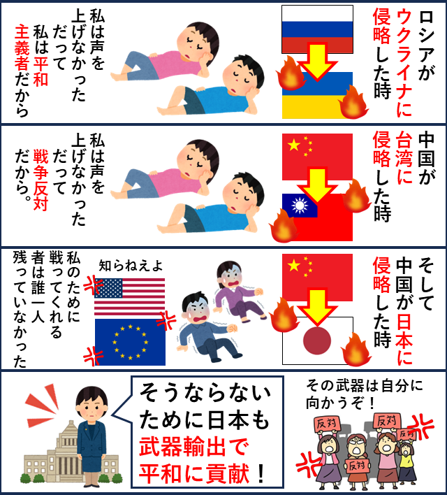 左翼が騒いでますが自分さえ良ければなんて奴を国際社会が助けてくれるわけないですからね。