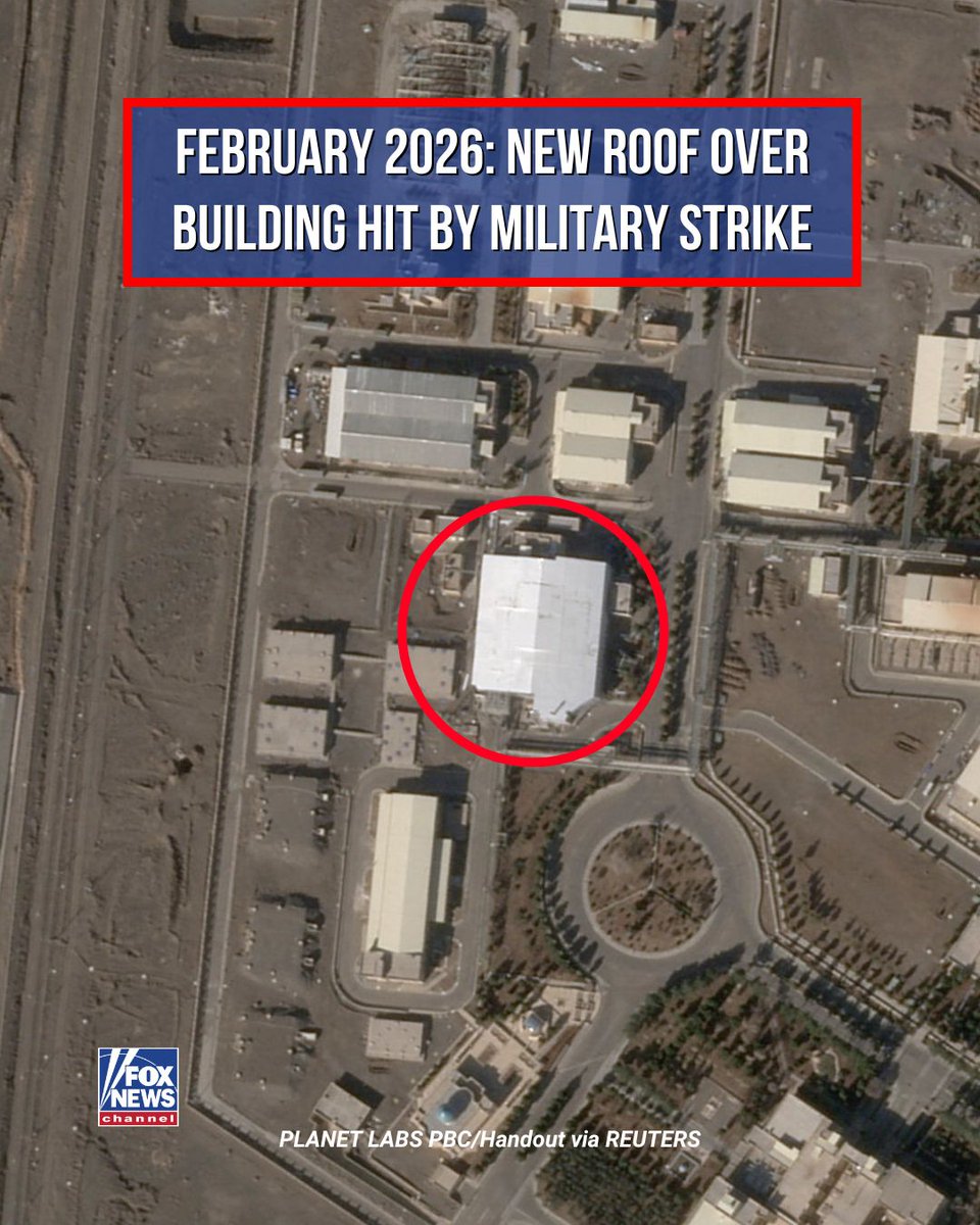 FoxNews's tweet photo. SECRET BUILDUP: Iran is rebuilding nuclear sites damaged in previous U.S. strikes and "preparing for war," despite engaging in talks with the Trump administration, according to Alireza Jafarzadeh, deputy director of the Washington office of the National Council of Resistance of Iran (NCRI).

Jafarzadeh says newly released satellite images showing construction at key nuclear sites hit by the U.S. and Israel last year prove the regime has accelerated its efforts to restore its uranium enrichment capabilities: "It is preparing itself for a possible war by trying to preserve its nuclear weapons program and ensure its protection."