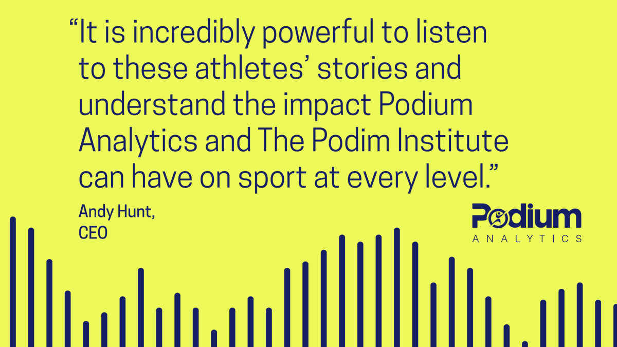 Podium Analytics tweet media