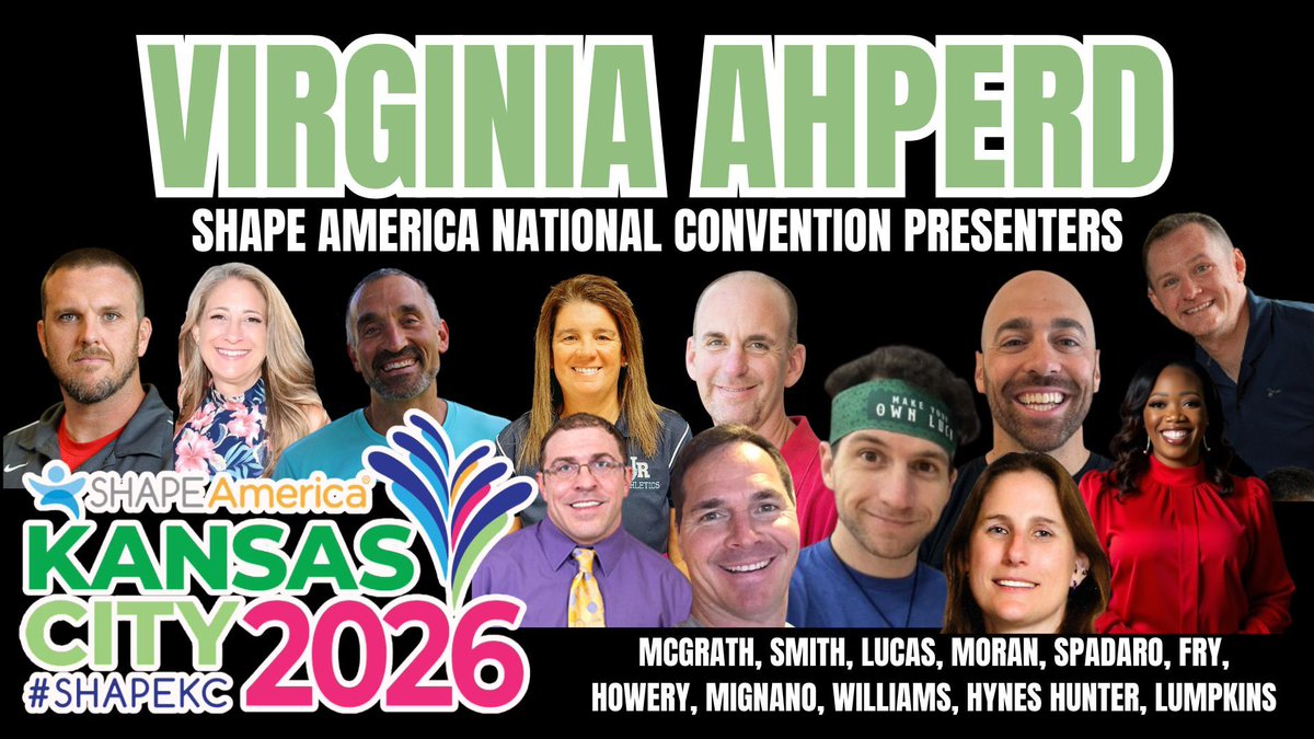 Virginia AHPERD tweet media