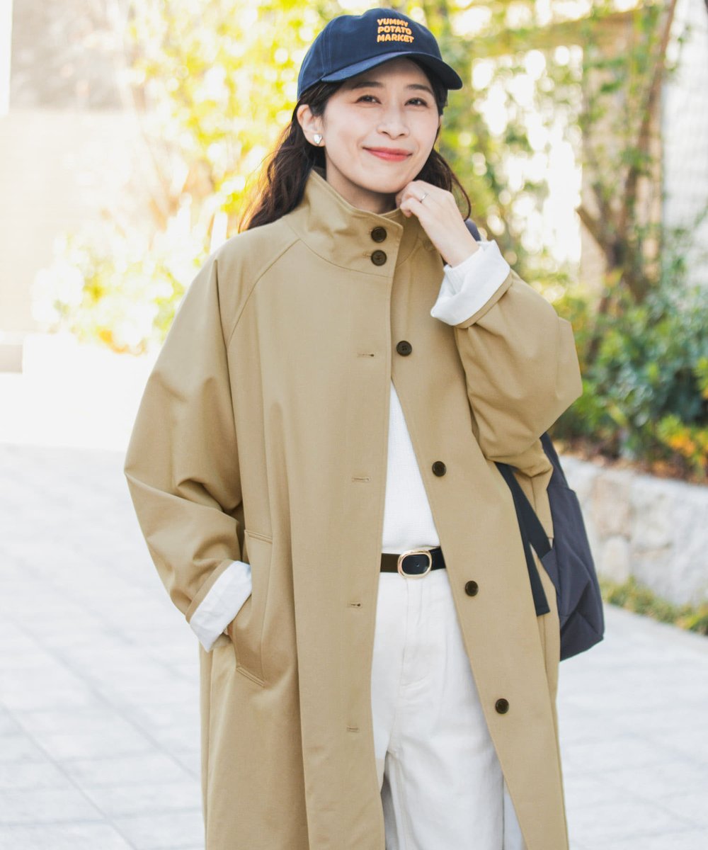 HOT ITEM】 BACKヨークスタンドカラーコート 🏷URBAN RESEARCH DOORS