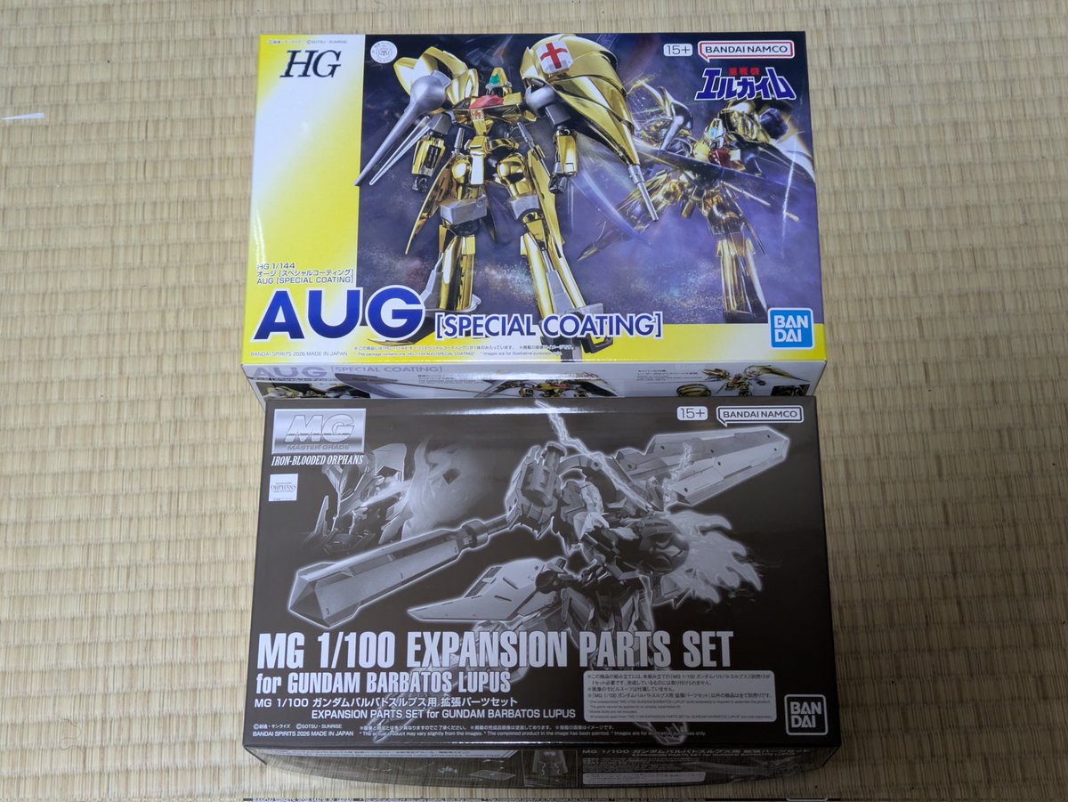 今月のプレバン着弾！

明日はフルアーマーZZとデスティニー。
買えるかしら。。
#プレバン