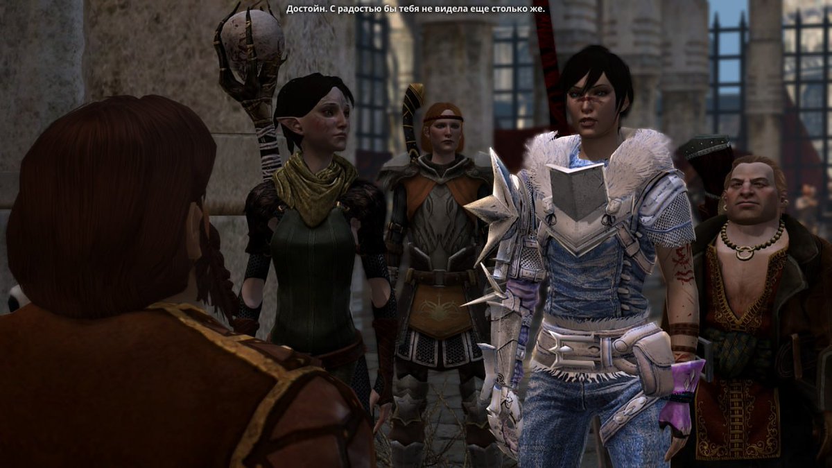 Nothern_Inca's tweet photo. My beautiful aggressive warrior 

#DragonAge #DragonAge2 #femHawke https://t.co/98evW4C0uh
