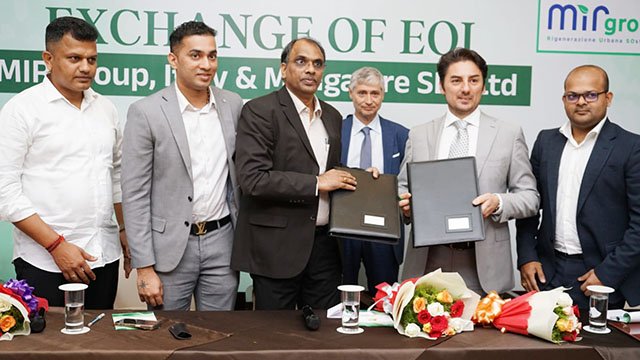 HelloMangalore's tweet photo. 🚨💰 Mangalore's Investment Boom

🇮🇹 Italy's MIR Group to invest €20M (~₹215 Cr) in a green manufacturing facility at #Mangalore SEZ

🌱 #MIRGroup: Pioneers in #sustainable urban regeneration, mastering NZEBs, green materials &amp; net-zero solutions

#InvestinMangaluru #GreenTech https://t.co/JNtmdLCOWU