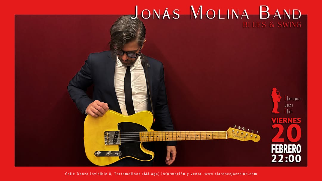 Hoy nos visita el cantante y guitarrista Jonás Molina para presentar su último disco "Pool and Darts". Empezamos a las 22.00. Os Esperamos!!!

#clarencejazzclub #welovejazz #malagajazz #jazzlive #livemusic #FormaPartedeNuestroClub #blues