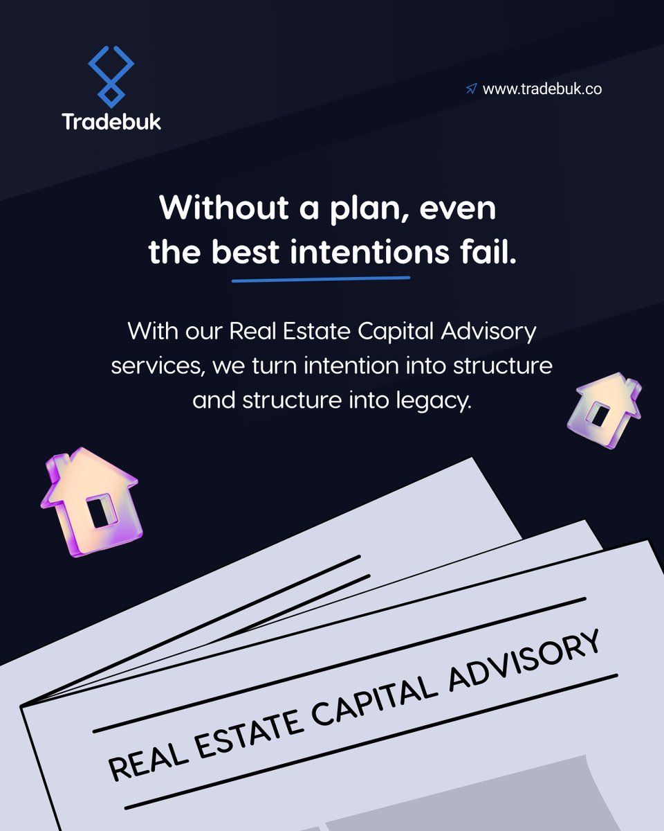 As the weekend kicks off, relax and plan your “Real Estate Capital Advisory” with us.