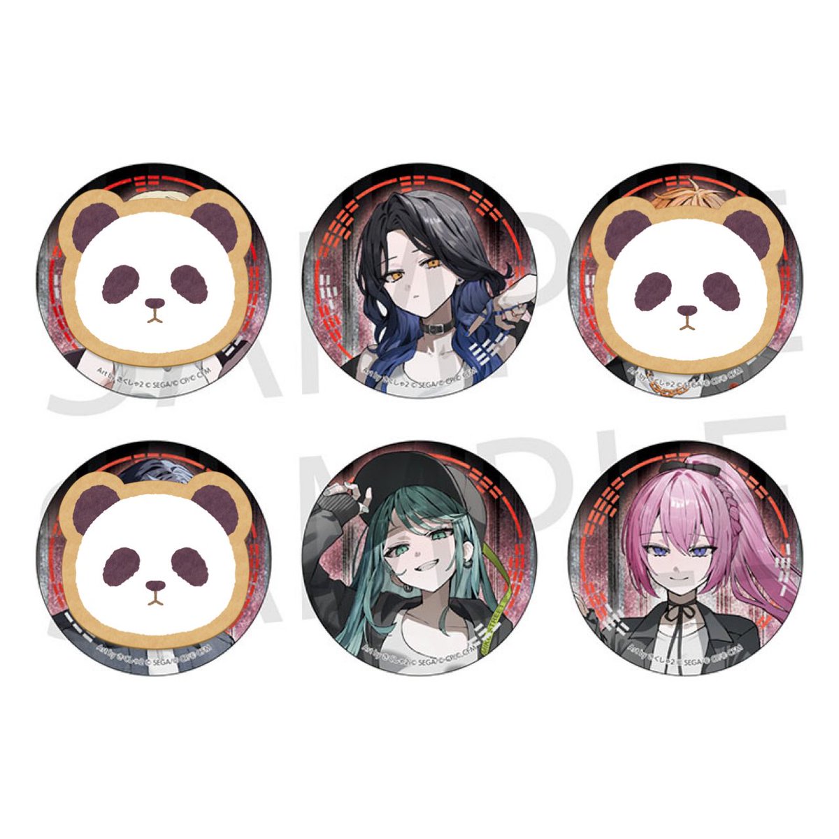 プロセカ 志歩 グリ缶 26A オオカミ 43個 まとめ売り プロジェクトセカイ プロセカ ZOZOTOWN グリッター缶バッジ 譲→ミク