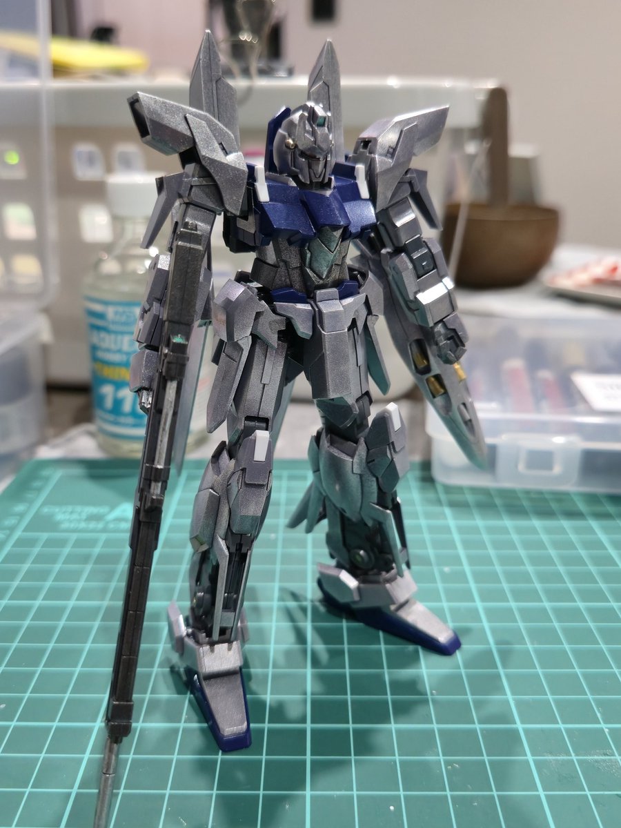 以前作ったHG デルタプラス

暇だったので初スポンジ塗装してみた

まぁまぁの仕上がり

#ガンプラ
#ガンプラ好きと繋がりたい 
#スポンジ塗装
#HGデルタプラス