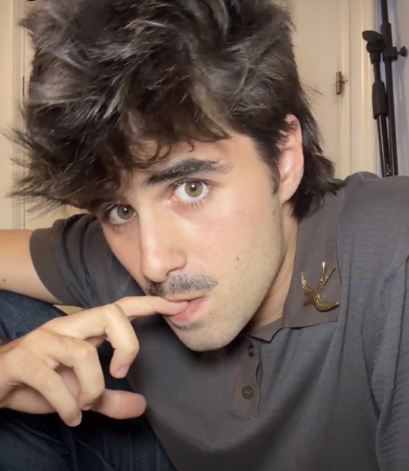 rydingomez's tweet image. ‘tenía una mata de pelo oscuro sin peinar’