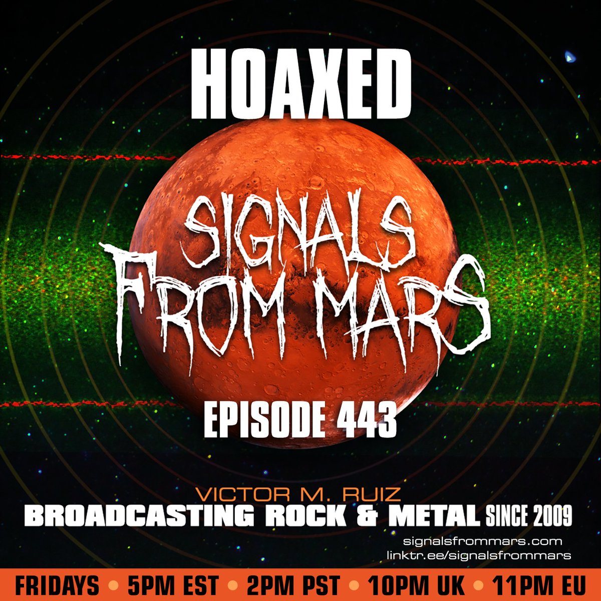 SignalsFromMars's tweet image. Episode 443 is live!

Victor chats with Kat Keo of Hoaxed about Death 
Knocks and the band’s evolution.

signalsfrommars.com/hoexed/

#SignalsFromMars #Hoaxed #MetalPodcast