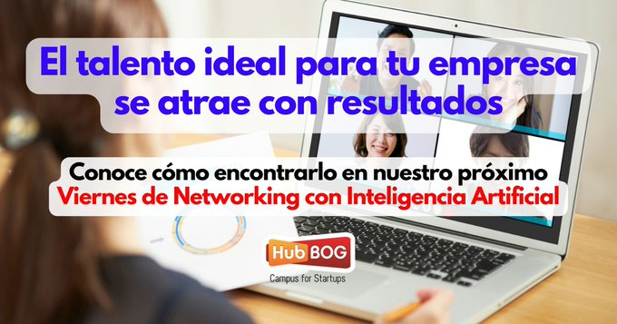 Con IA y metodologías modernas puedes avanzar más rápido y construir el equipo correcto.  👉 Participa en el Viernes de Networking con IA de HubBOG 📷 Aplica a una entrada de cortesía | Regístrate aquí: bit.ly/hubbog-viernes #Startups #Innovación #IA #Emprendimiento #HubBOG