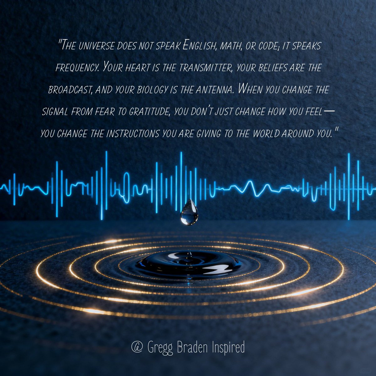 MichelBaise's tweet image. Your heart's frequency shapes your reality. 💖 Change the signal from fear to gratitude, change everything. ✨ #MindBody #Consciousness