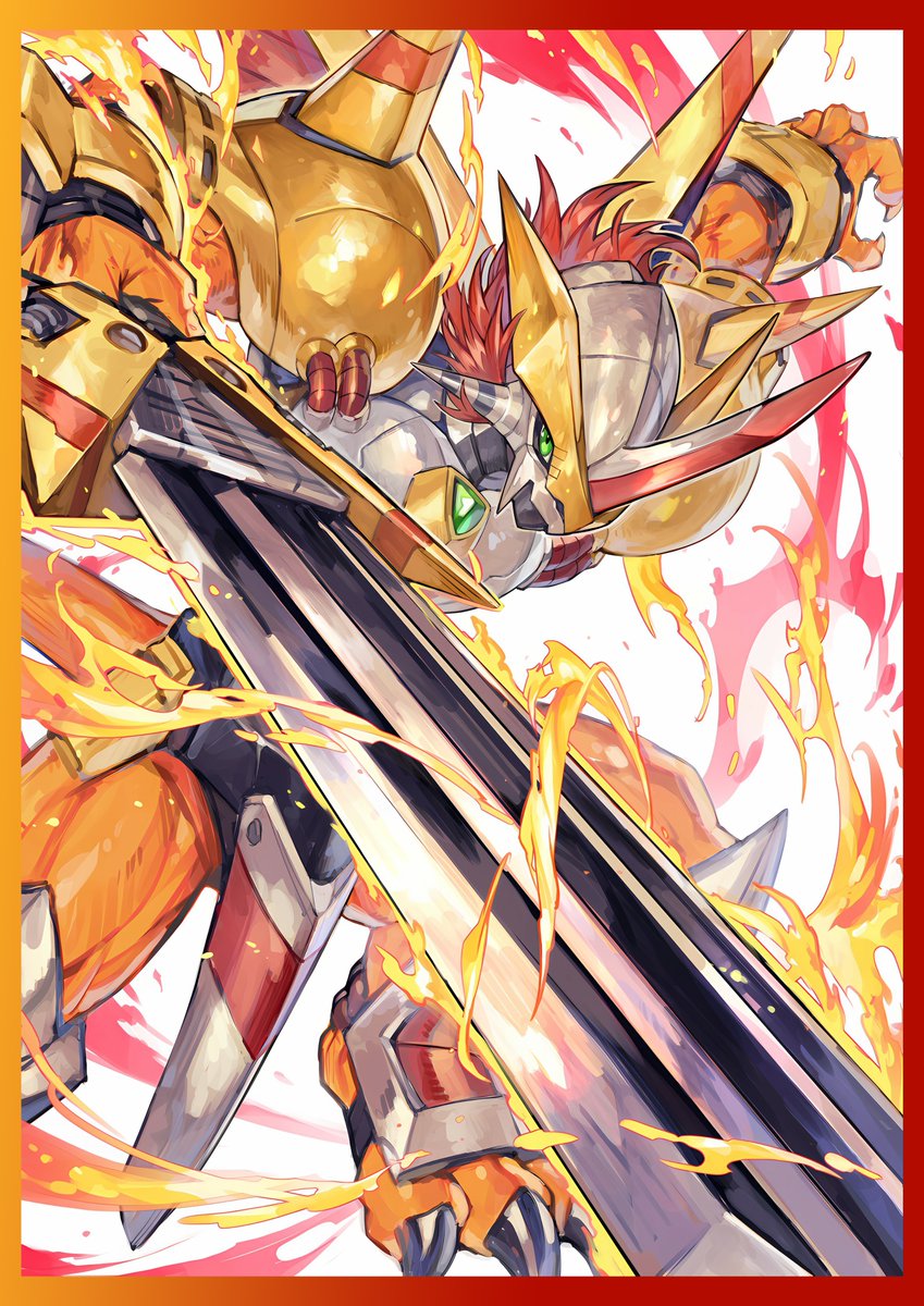 ビクトリーグレイモン 
VictoryGreymon
#Digimon