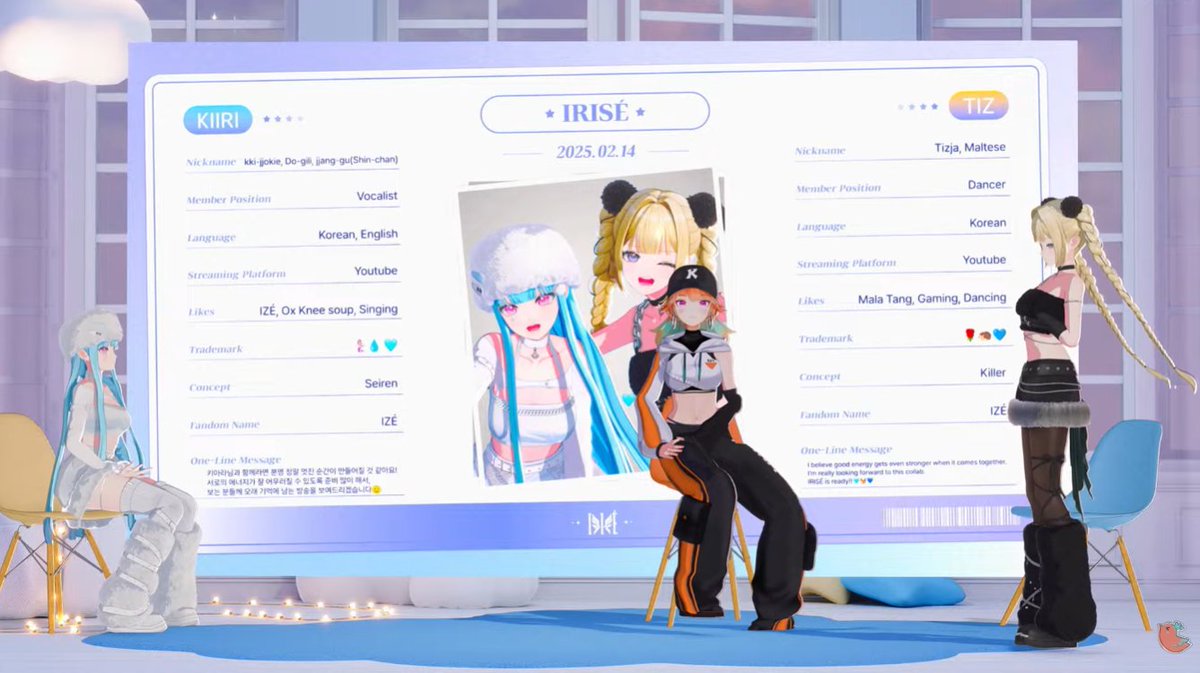 Kiara is dating two Koreans she's cheating on Calli XD #kfp