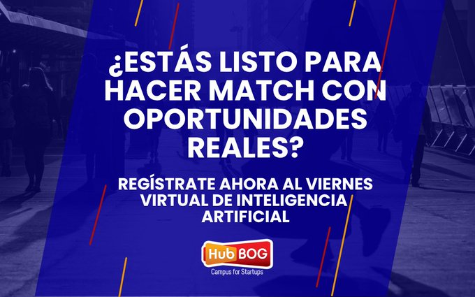 ¿Tienes una startup o proyecto innovador y quieres conectar con posibles clientes? Este viernes, presenta tu modelo de negocio y acceder a oportunidades reales de crecimiento.  🔗 Regístrate al próximo Viernes de #IA y aplica a una cortesía: bit.ly/viernes-networ…