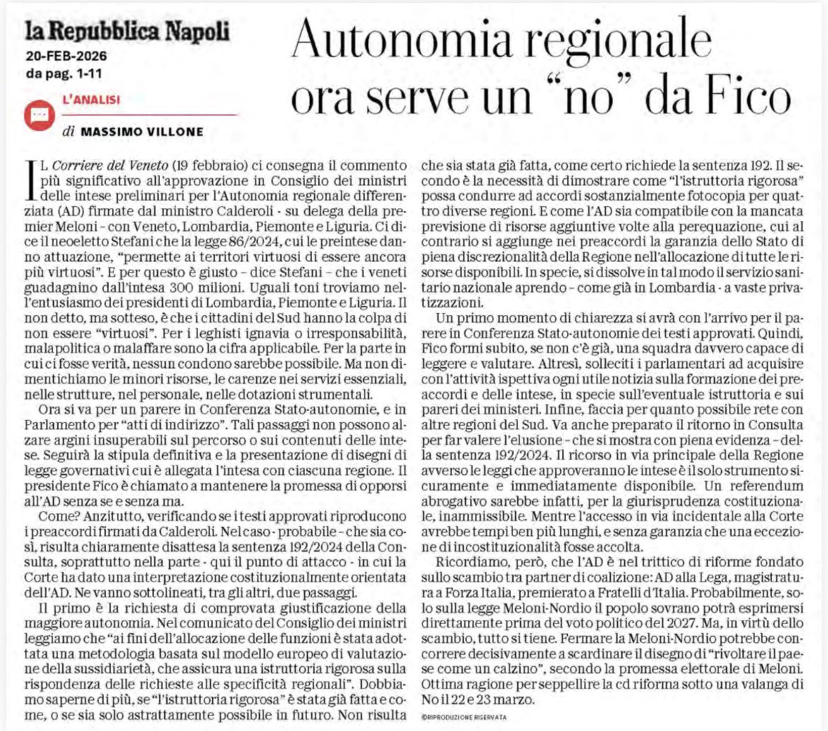 Gianfranco Viesti tweet media