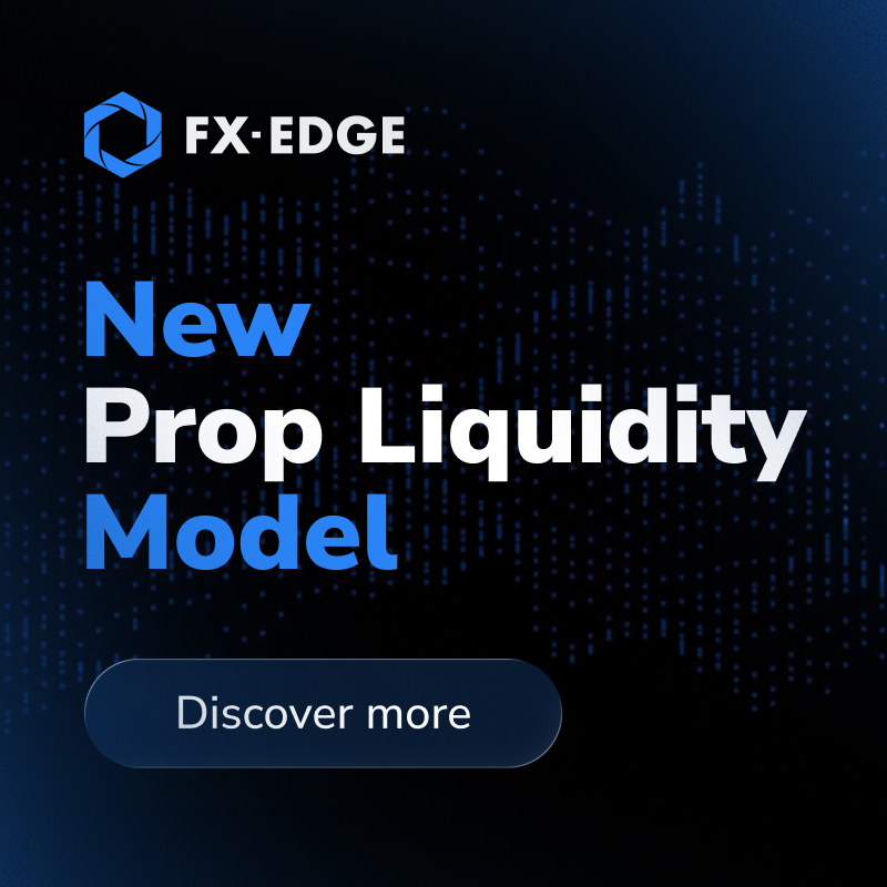 fx_edge's tweet photo. FX-EDGE introduces a funded-phase liquidity model where prop firms pay a predictable fee per account and transfer 100% of trader risk.