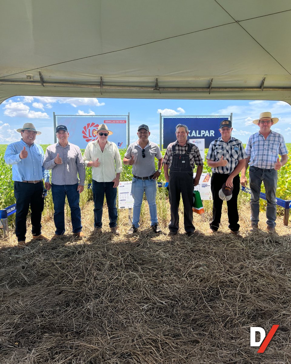 Gracias a todos los productores y técnicos que nos acompañaron en el Día de Campo de Soja 🌱
19/02 –Agroganadera Natalia - Karapa’i 🚜

#Dekalpar #soja #DíaDeCampo #Limagrain