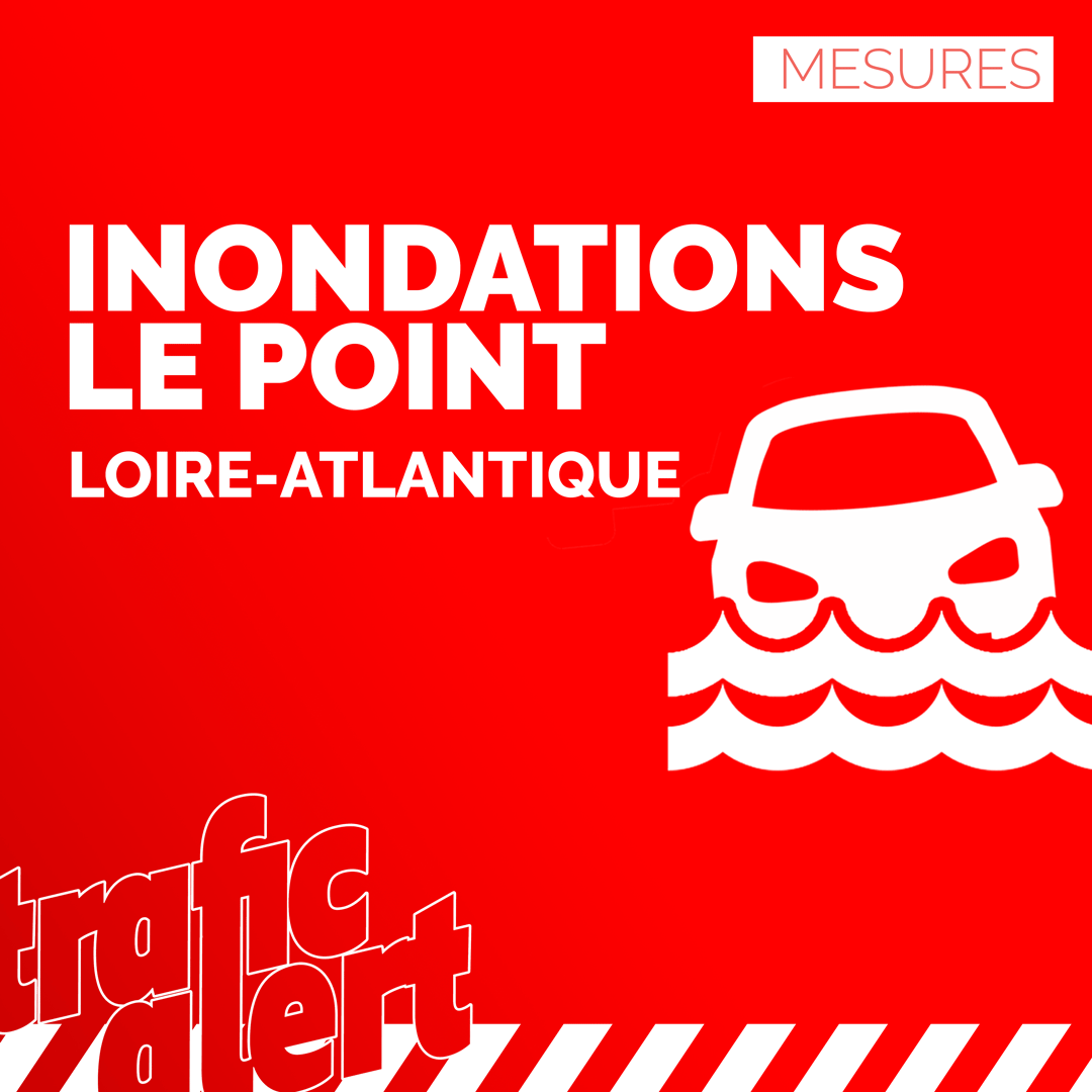 ⚠️ 🔴 INONDATIONS | En Loire-Atlantique, hormis la fermeture de la rocade Est de Nantes, mesures sur 48 départementales en raison des inondations.  +sur  ift.tt/RHTioXz