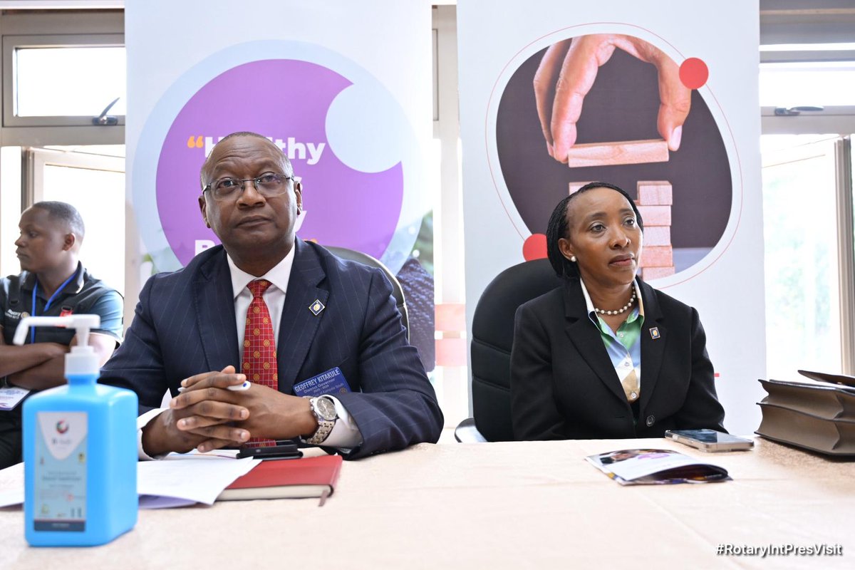 At Kawempe National Referral Hospital, Francesco Arezzo, President of <a href="/Rotary/">Rotary International</a> International, launched the Rotary Mama Toto Care Board, advancing maternal and child health, one of Rotary’s seven areas of focus.

#RIPPresidentVisitsUG #RotaryEyamba <a href="/GKitakule/">Geoffrey M. Kitakule</a>