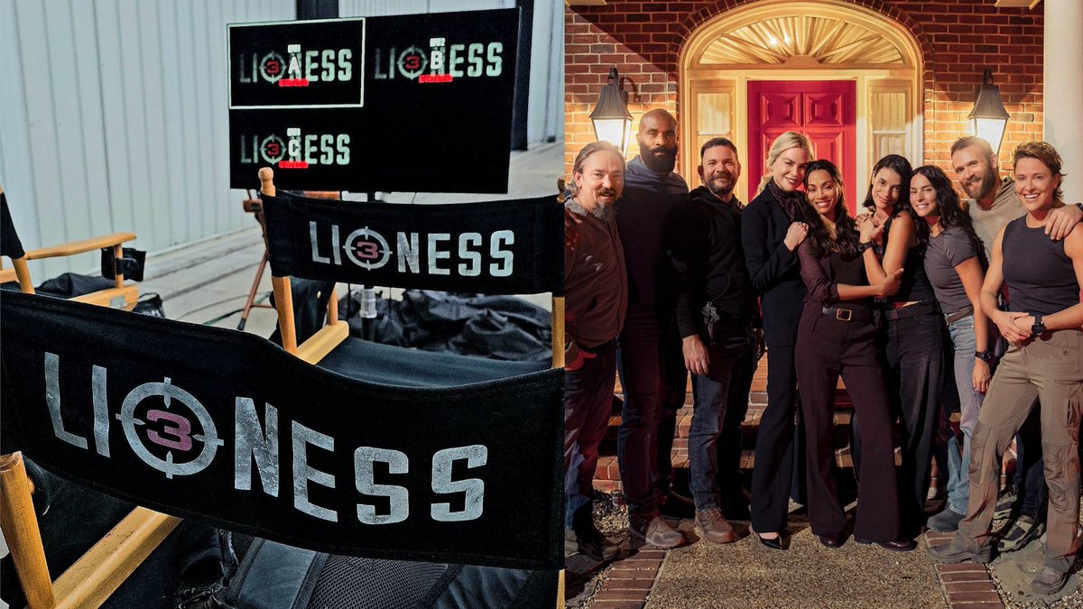 paramountplusbr's tweet image. É oficial: 3ª temporada de Lioness está carregando. ⚡🔥 Quem mais tá contando os dias? 

#Lioness #Bastidores #Série #ParamountPlus #Elenco