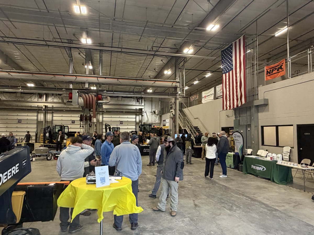 RevelsTractor's tweet photo. We recently participated in Vendor Day with Northern Ohio GCSA! We're proud to support the superintendents who keep the game in top shape. 🌱⛳️ https://t.co/O9dl3gOZYi