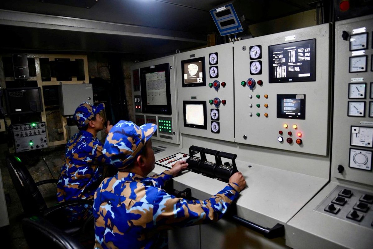 Osa-class missile boats of the VPN 172nd Naval Brigade. Control panels ...