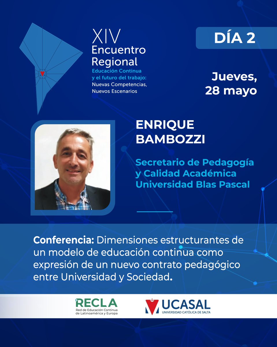 Red de Educación Continua de Latinoamérica y Europ tweet media