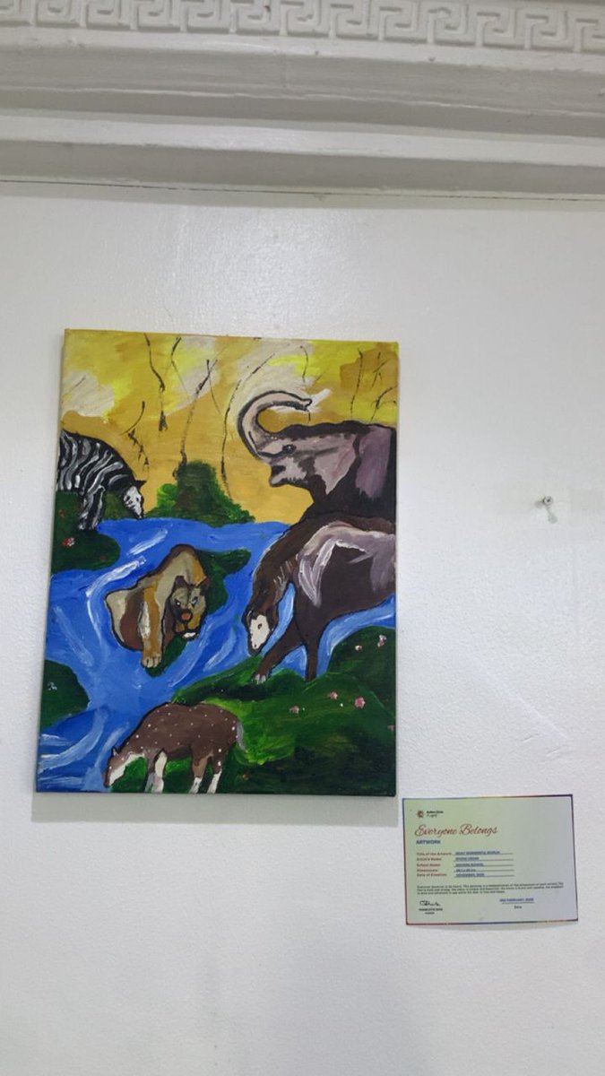 Autism_CS's tweet photo. Their voices don’t always come in words sometimes, they come in colour. 🎨💙

Our young artists’ works from the Autism Circle of Support Art Competition are now on display at Ceracini Art Hub, Lekki.

More than an exhibition  this is INCLUSION https://t.co/xQnh0FcPuT