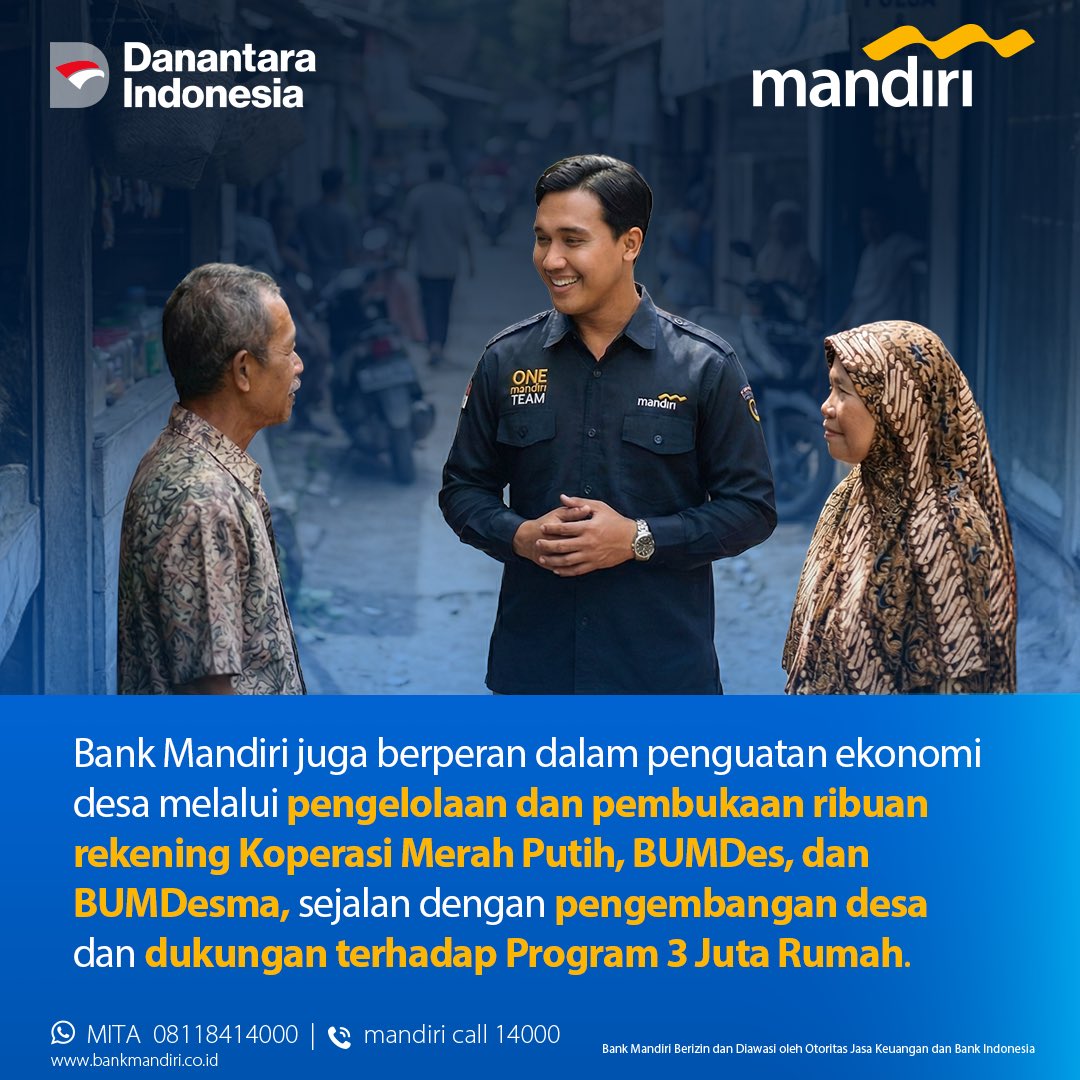 bank mandiri tweet media