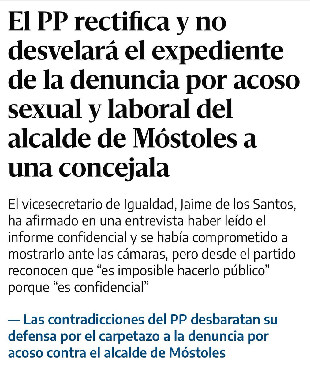 Primero era “un acoso de manual” y luego lo archivasteis.

Primero ibais a enseñar el acta y luego, no.

Pero, claro, para actuar bien deberíais tener dignidad y preocuparos un poco por las víctimas. Vais como pollos sin cabeza.