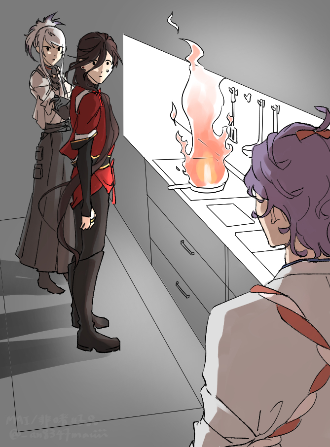 和泉守兼定のチョコ作り